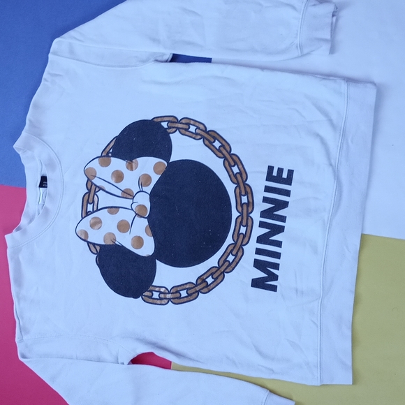 Modern Women’s Disney Minnie Mouse Crewneck Sweater - Picture 2 of 5